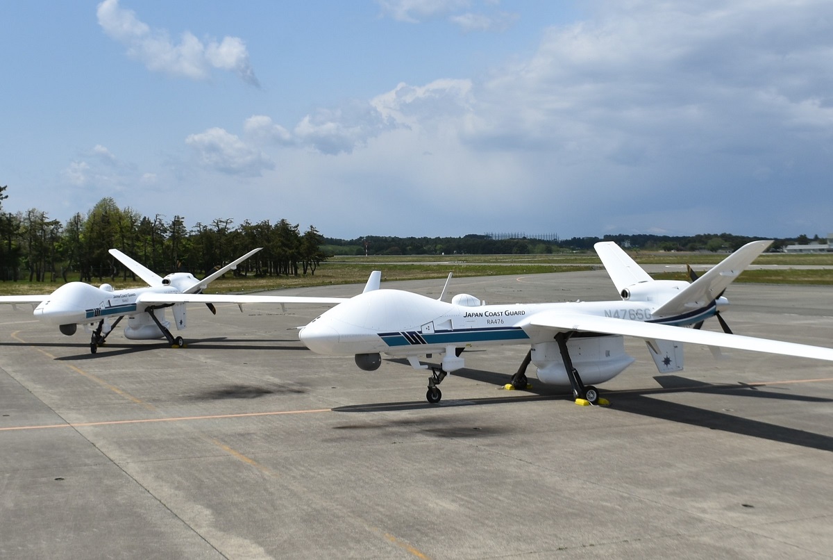 海保のMQ-9Bシーガーディアン