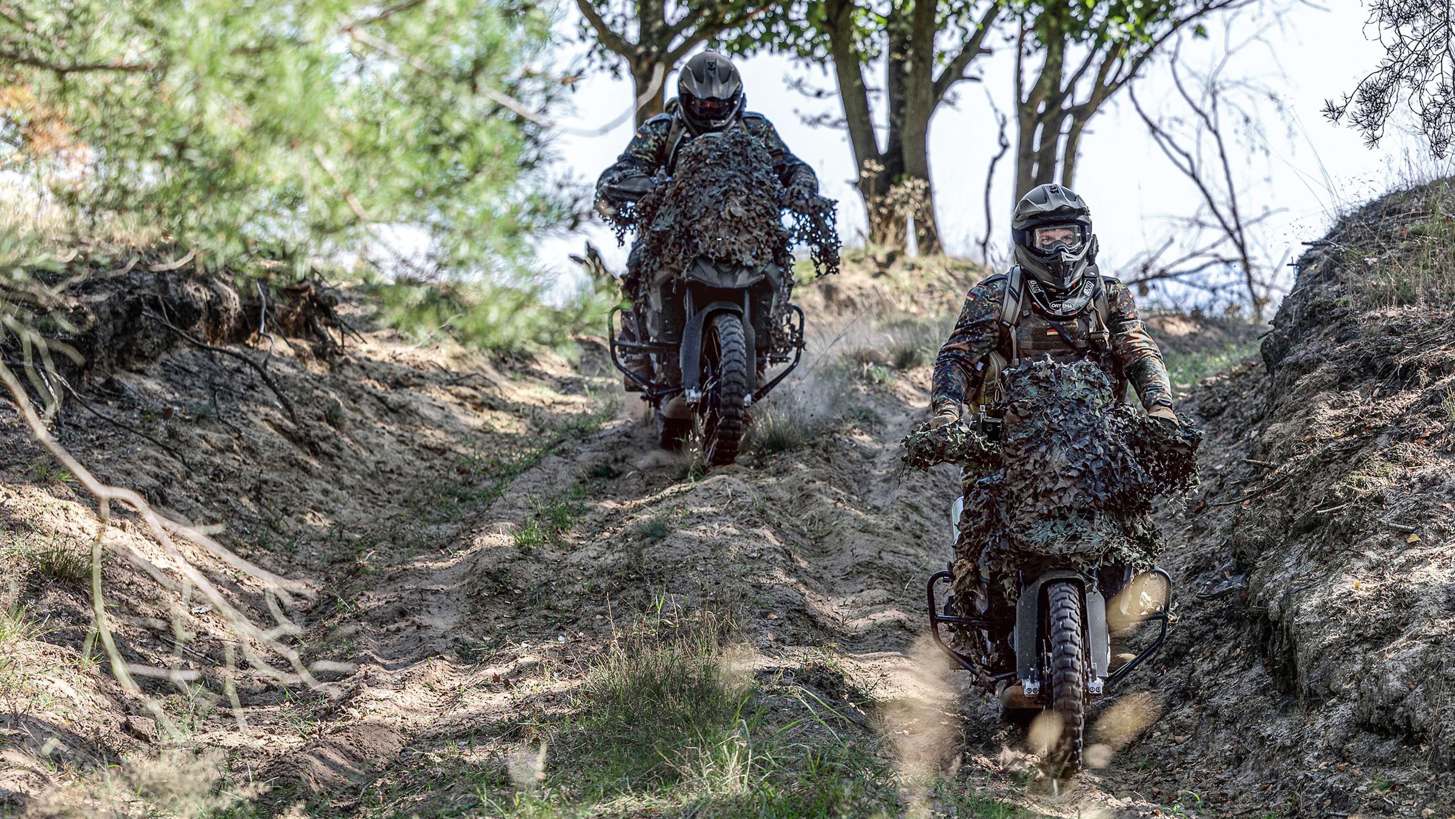 ドイツ連邦軍の訓練の様子