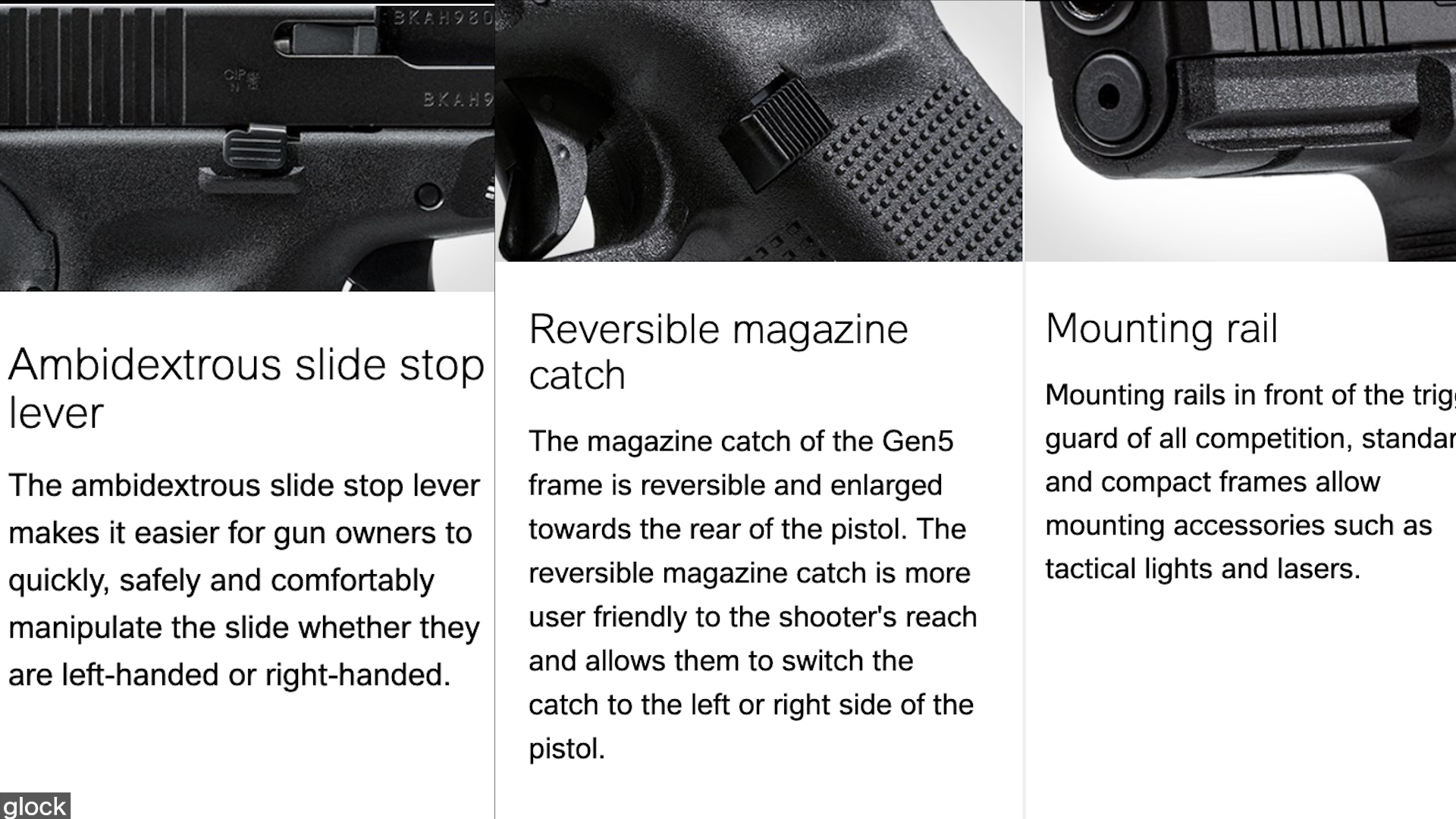 Glock 17 アンビ化