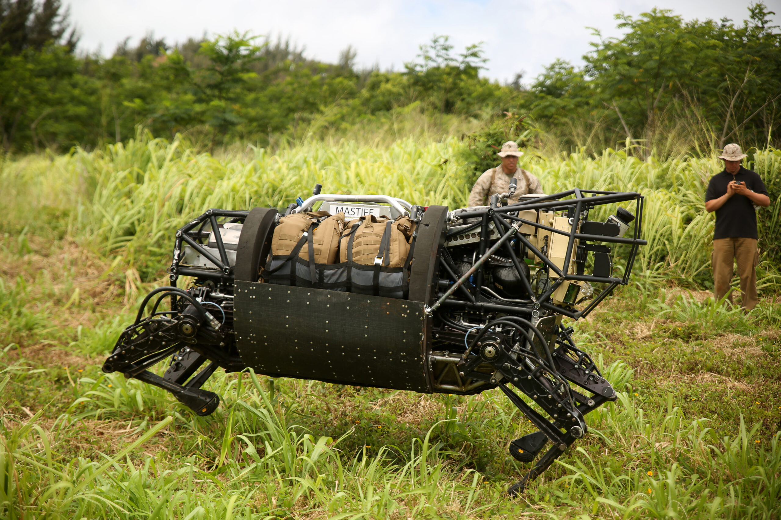 米海兵隊のロボット技術実験