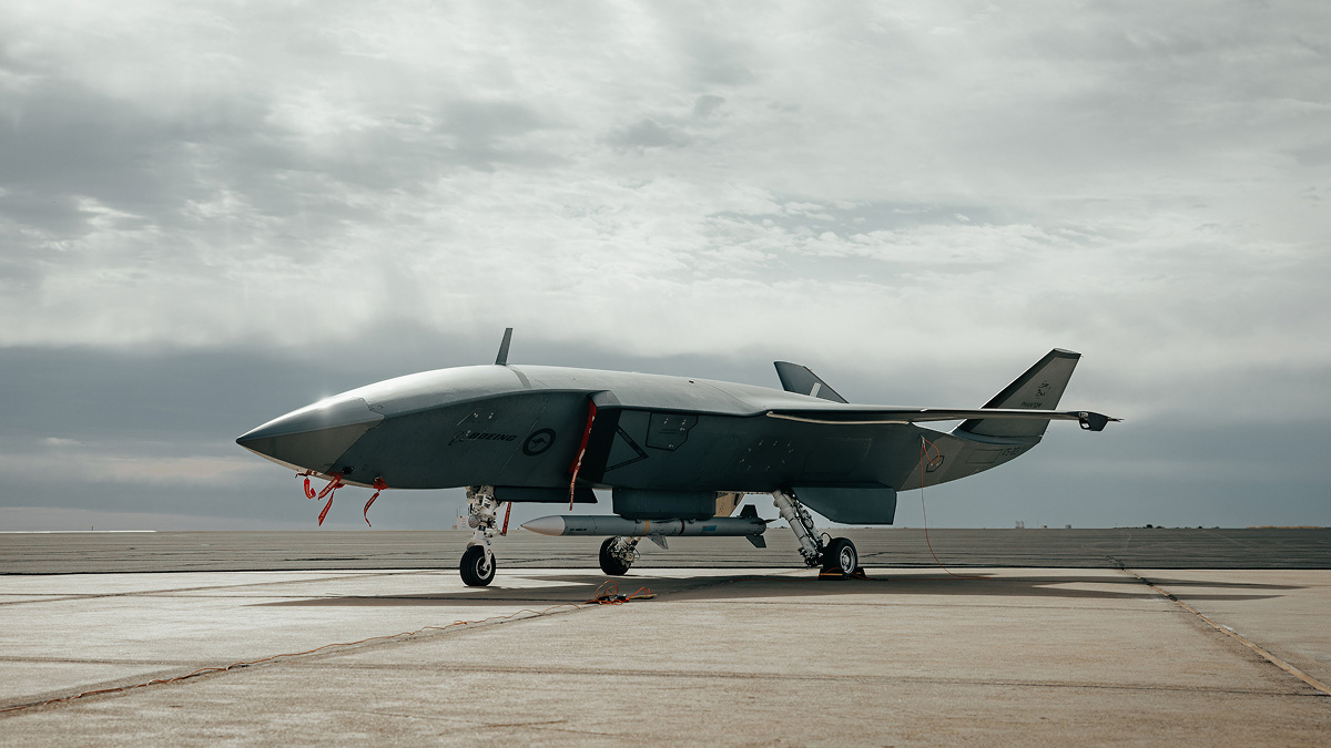 MQ-28A ミサイル発射
