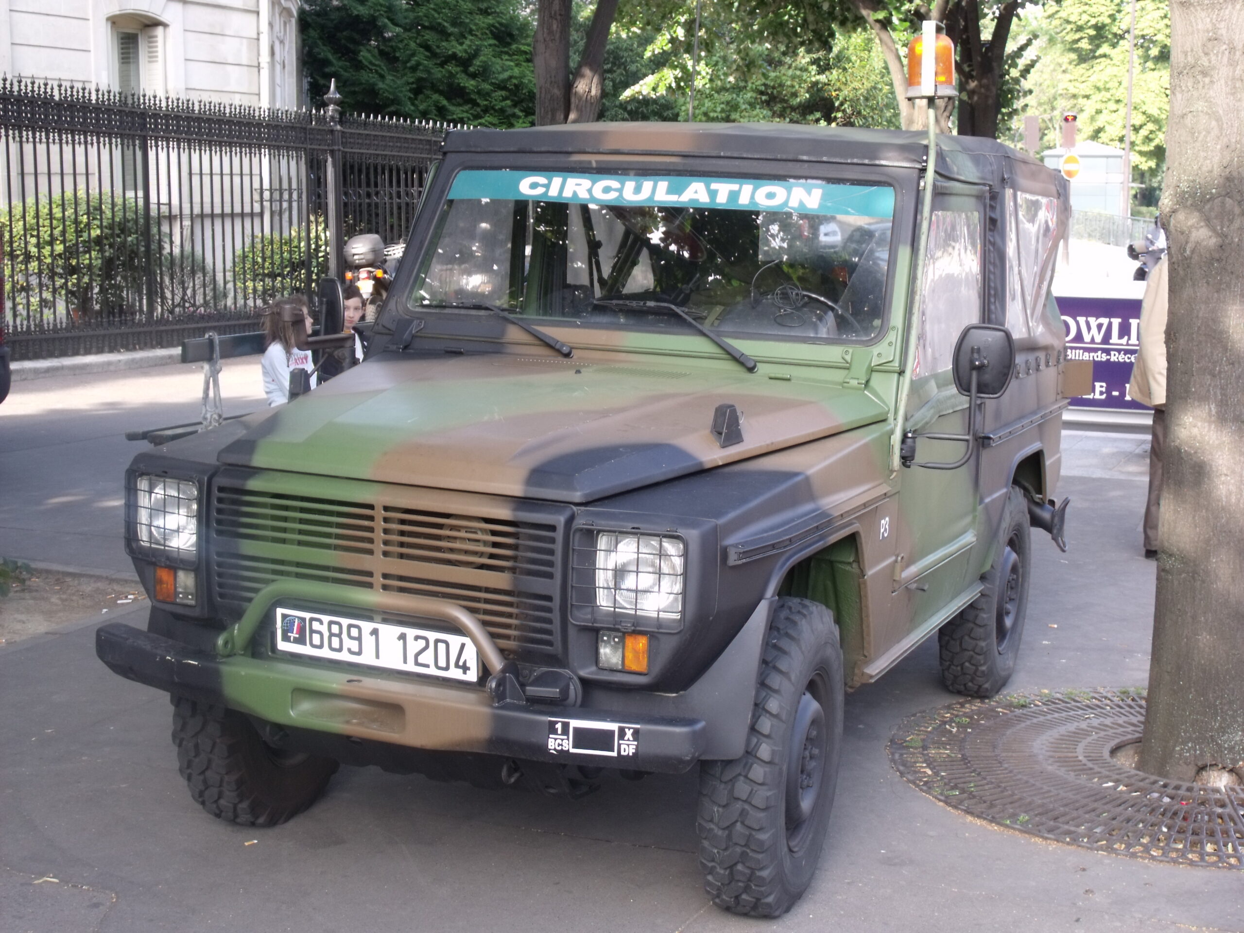フランス陸軍 プジョーP4 軽戦術車